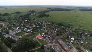 Белая Колпь вид с птичьего полета