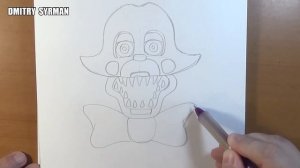 Как нарисовать Мангл, ФНаФ, How to draw Mangle, FNaF