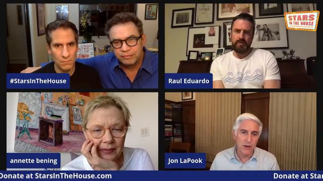#StarsInTheHouse #19 Raul Esparza & Annette Benning смотреть онлайн