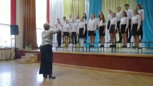 "Если б не было школ"хор ДШИ г.Кольчугино 2019 год
