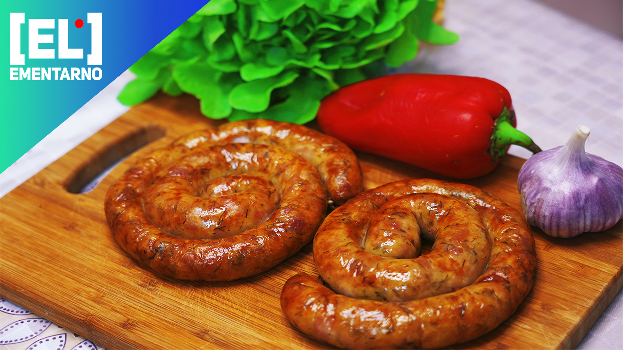 Картофельная колбаска с мясом Самый простой рецепт Без красителей и консервантов смотреть онлайн