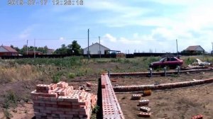 Цоколь в 1,5 кирпича без ОПЫТА  { Супер схема перехлеста углов }