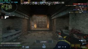 CS2 - GTX 1050 Ti 4GB + i5 7400 / FPS TEST