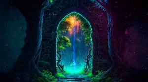 Зачарованный шепот безмятежного фантастического леса