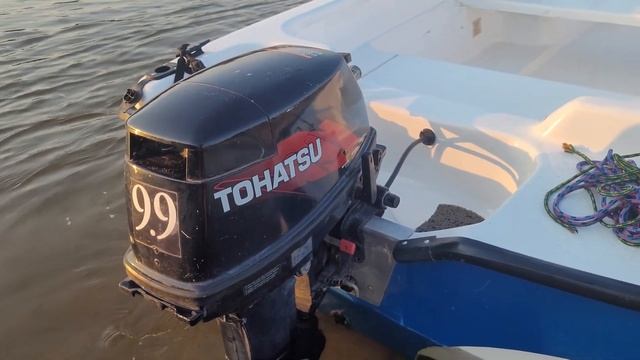 Кайман 36S после 4 лет эксплуатации. Первые проблемы с мотором Tohatsu 9,9 смотреть онлайн