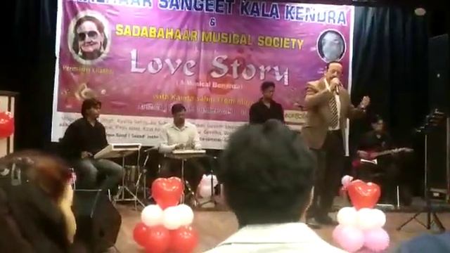 Aaj unse paheli mulakat hogi live by Sanjeev Arora at Malhaar & Sadabahar event