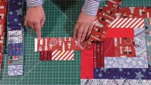 Как сшить Блок Колодец / Изба - Пэчворк для начинающих