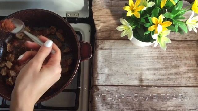 Подлива с мясом к гречке  / Блюда из говядины    ՀՆԴԿԱՁԱՎԱՐԸ ՍՈՈԻՍՈՎ.Տավարի մսով  ուտեստ