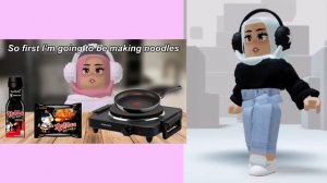 My Roblox mukbang made her choke on air….