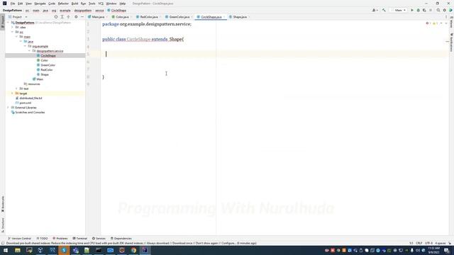 Java bridge design pattern with example | Java Programming