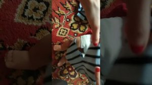 как сшить из старой кофты штаны для куклы