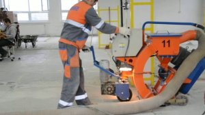 Дробеструйная обработка бетона