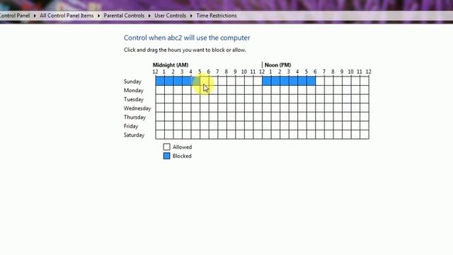 Parental Control in Windows смотреть онлайн