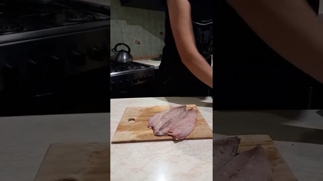 МУРМАНСКОЕ САЛО. Строганина из СКУМБРИИ.