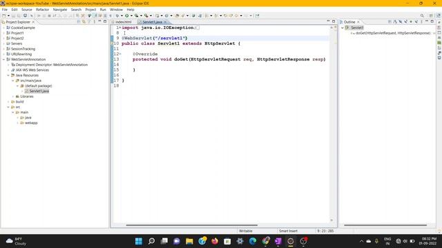 @WebServlet Annotation Importance in Servlet. | Annotations in Servlet 2023 смотреть онлайн