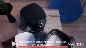 Nồi chiên không dầu Philips HD 9260/90 Size XL - shopcuatui.com.vn