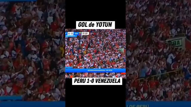 gol de yotun a venezuela