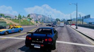 Grand Theft Auto V PC Mods - Nissan R34 GTR [DOWNLOAD][GTA V PC]