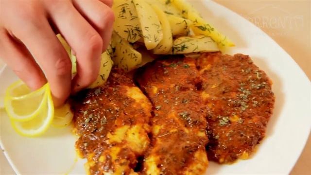 Картошка отварная с зеленью