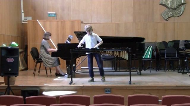 Асташкин Георгий. Л. Андерсон -  "Пустячок" (ксилофон) смотреть онлайн