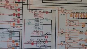 Схема защиты и пожарной сигнализации тепловоза ЧМЭ 3