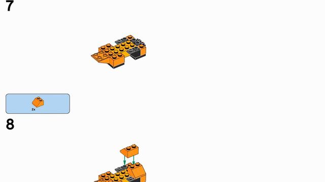 Tiger (how to build) | LEGO CLASSIC 10696 смотреть онлайн