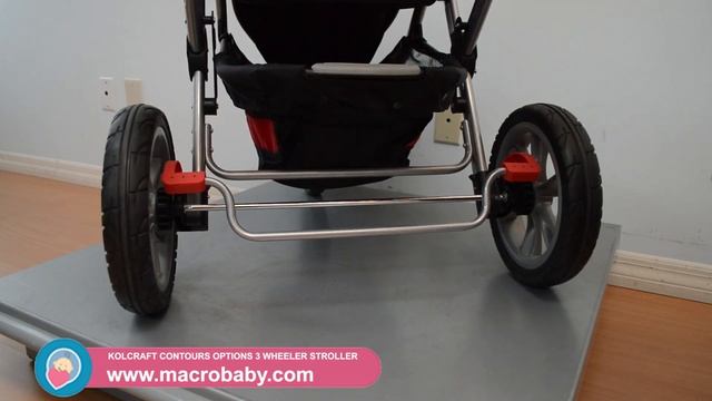 MacroBaby - Contours Options 3 Wheeler Stroller смотреть онлайн