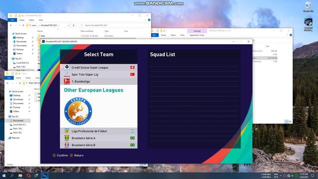 Tutorial Install t99 Patch PES 2021
