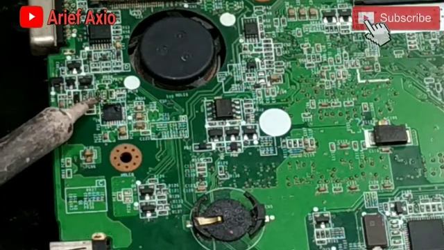 laptop lampu berkedip sesaat lalu mati  aspire one d257
