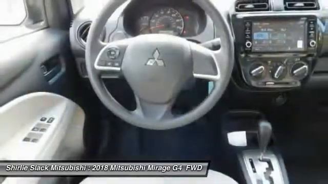 2018 Mitsubishi Mirage G4 Fredericksburg VA 12805N смотреть онлайн