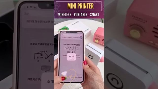 UNBOXING PORTABLE MINI SMART PRINTER