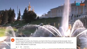 Петергоф | Комментарии иностранцев