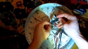 Замена блока с пультом в люстре часть 3