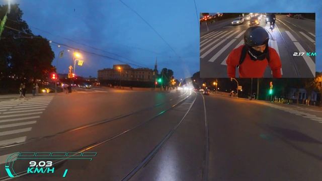 Работаем с братом?? по ПЧ. Питер на моноколесах, автомобили отдыхают. ⚡⚡⚡? смотреть онлайн