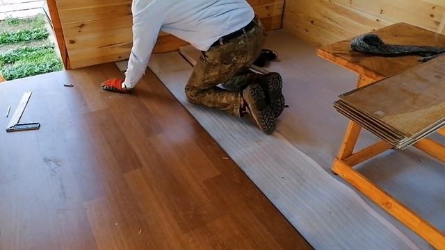 Ağaç eve laminat parke yapımı 2. bölüm Final