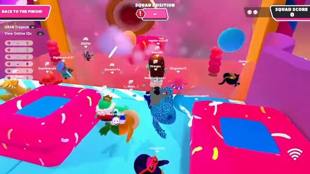 Fall Guys - Party Promenade 1st Place in Duos Show (PS4 Gameplay) смотреть онлайн