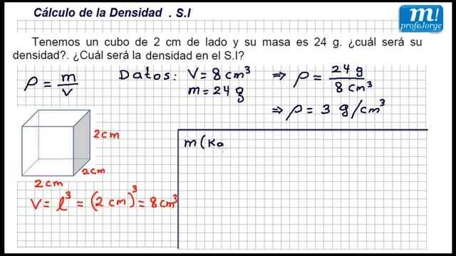 ? CÓMO CALCULAR LA DENSIDAD ✔️ Ejercicios de DENSIDAD ◀️ смотреть онлайн