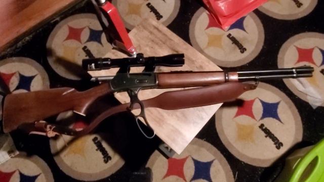 My First #levergun a true classic #marlin #336 in 35 Remington a true brush gun classic. смотреть онлайн