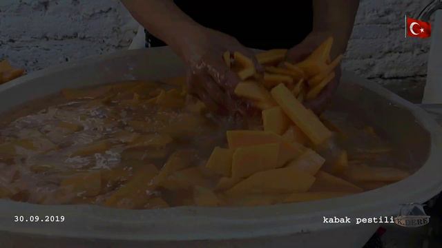 Üzüm Pekmezi İle Kabak Pestili Yapımı | Pumpkin Dessert with Molasses | Çıtır Kabak Tatlısı [K.DERE