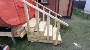 Крыльцо для бани.