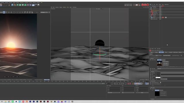 How to Create Landscape Renders - Cinema 4D / Redshift Tutorial смотреть онлайн