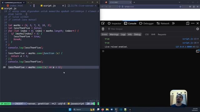 JAVASCRIPT TUTORIAL #110 ARRAY  SOME