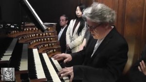 Saint-Sulpice organ, Daniel Roth plays Sweelinck Chromatic Fantasia (25 August 2013)