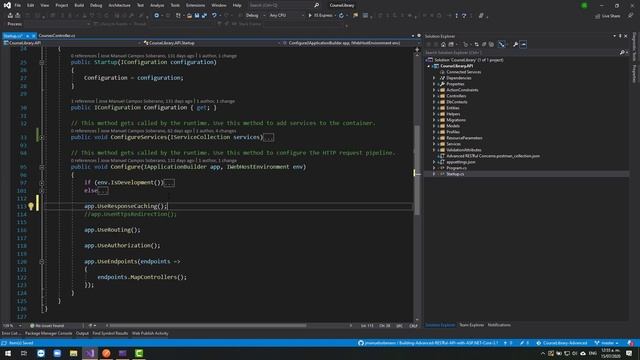 Cache Store con ResponseCaching Middleware смотреть онлайн