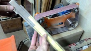 Making handle for Japanese saw Bahco