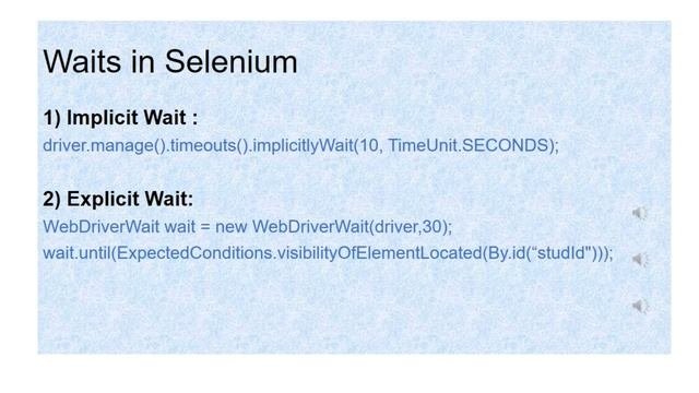 FindElement Vs FindElements and Waits in Selenium