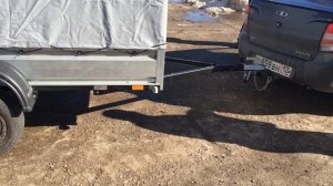 Прицеп КМЗ 7194 С1 Мастер-М 13" 2,5х1,25х0,35