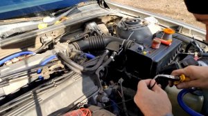 Замена фишек датчиков ОЖ Toyota Camry SV40