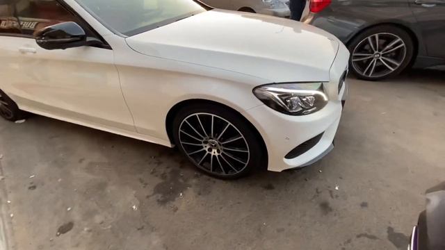 Mercedes c180 2018 Amg night package смотреть онлайн