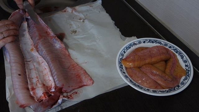 РАЗДЕЛКА КРУПНОЙ ЩУКИ на стейки